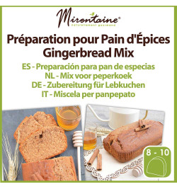 Préparation bio pain d'épices - Mirontaine®