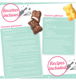 Moule Silicone Oursons Guimauve - ScrapCooking.fr