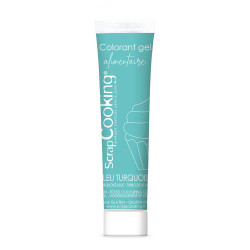 Turquoise blue colour gel 20g