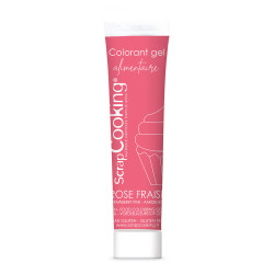 Strawberry pink colour gel 20g