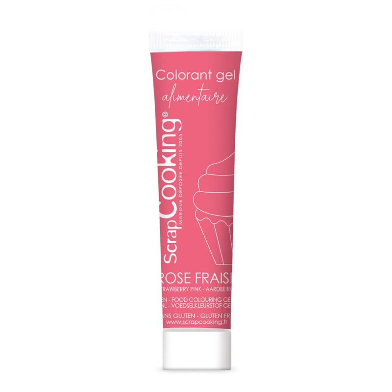 Strawberry pink colour gel 20g