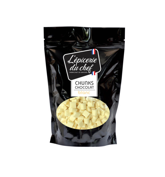 Chunks de chocolat blanc 200g
