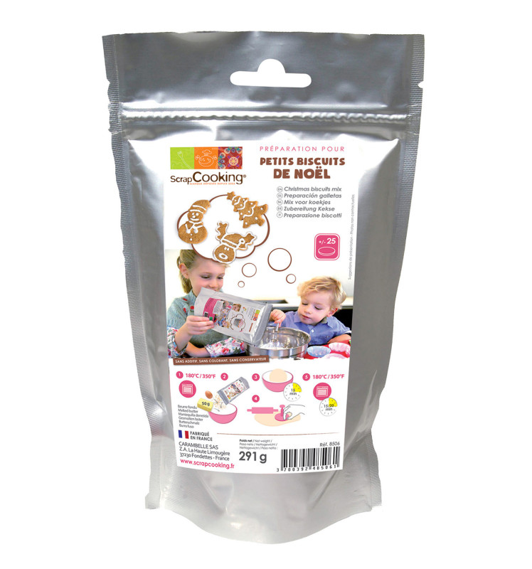 Préparation pour biscuits de Noël 291 gr réf.8506
