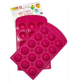 Scrapcooking Silicone Mould For 15 Cake Pops