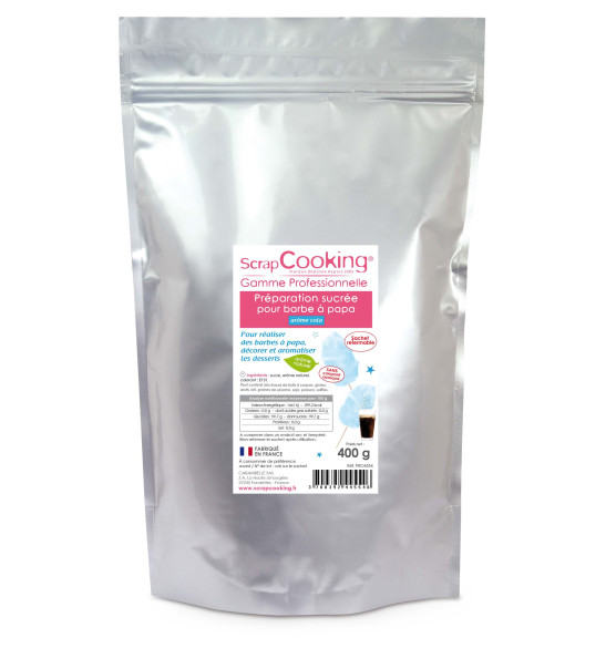 Blue cotton candy mix - cola 400g Blue cotton candy mix - cola 400g