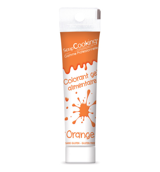 Colorant gel alimentaire orange 20 gr Colorant gel alimentaire orange 20 gr