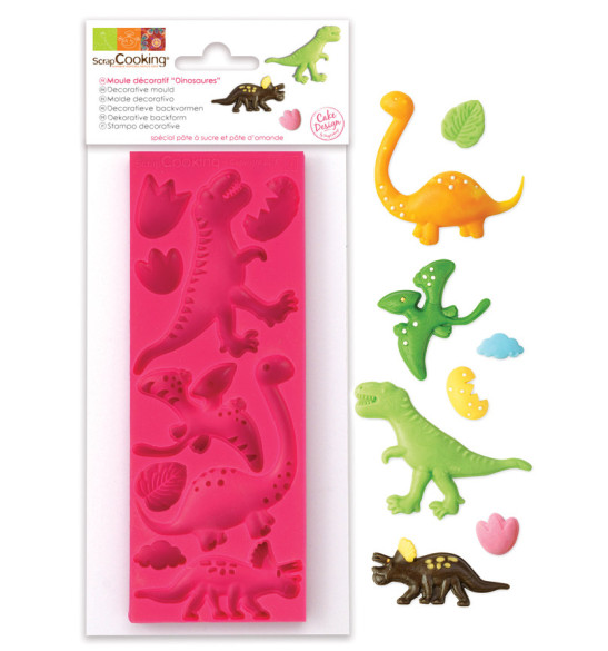 Moule Pate A Sucre Dinosaures