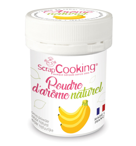 Pot of Banana natural powdered flavouring 15g Pot of Banana natural powdered flavouring 15g
