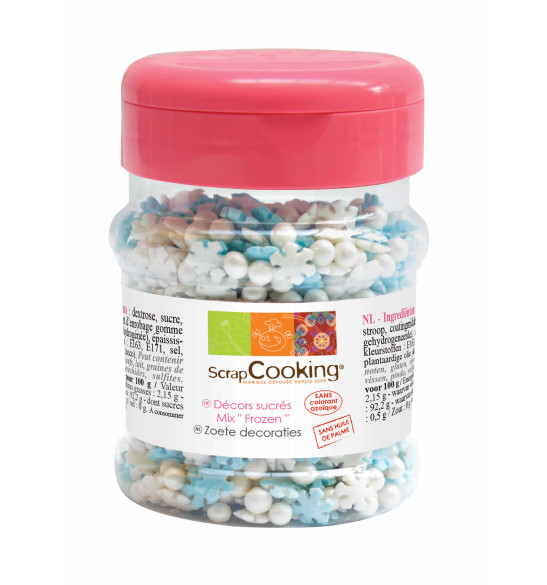 Décors sucrés Mix Frozen 115g Décors sucrés Mix Frozen 115g