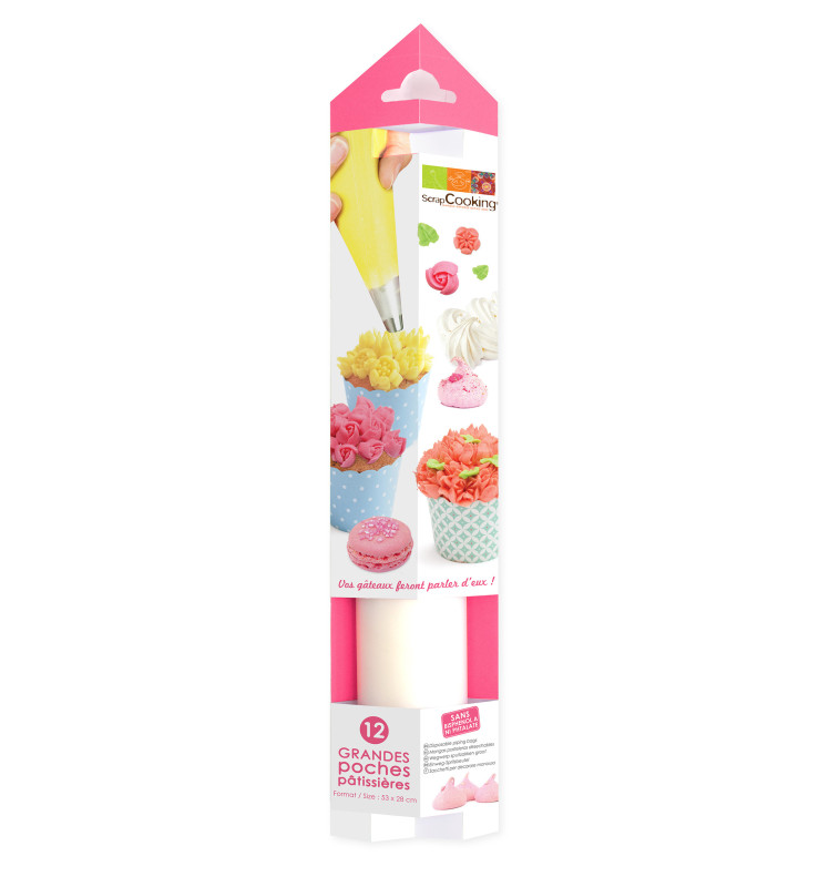 12 large piping bags