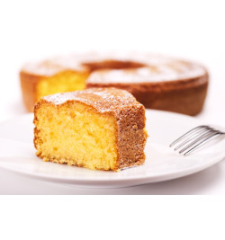 Gâteau éclats de citron