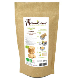 Cookies pépites de chocolat et noisettes - Alimentaire Mirontaine