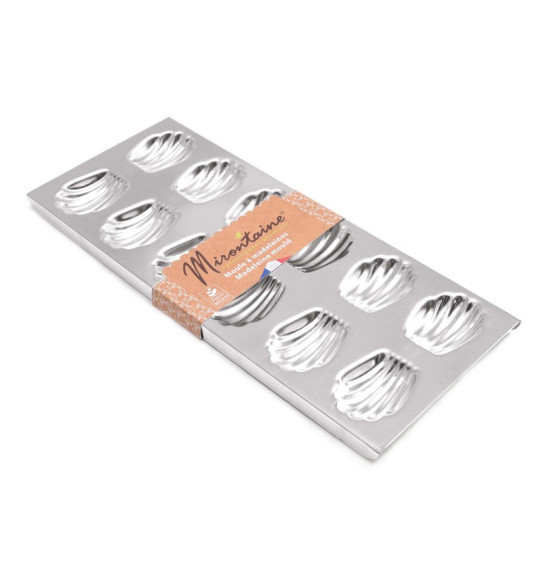 Moule à madeleines 12 empreintes Moule à madeleines 12 empreintes