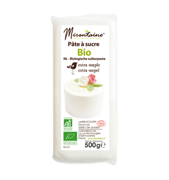 Pâte à sucre blanche 500 g Pâte à sucre blanche 500 g