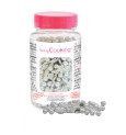 Décors sucrés étoiles/perles argentées 55g