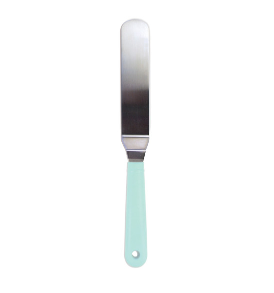 Petite spatule coudée en inox Petite spatule coudée en inox