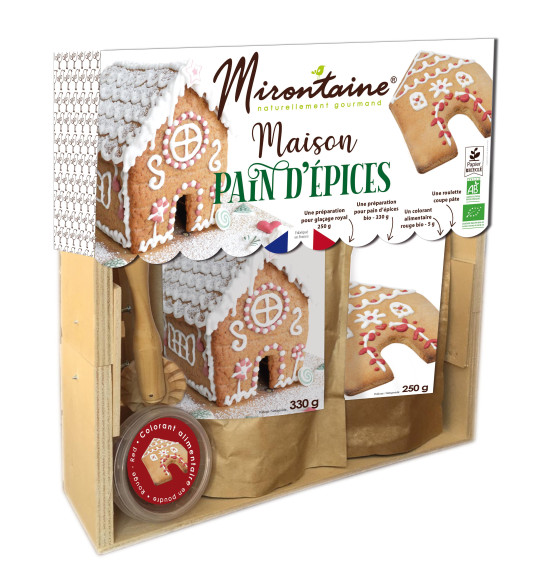 Coffret Maison pain d'épices bio Coffret Maison pain d'épices bio
