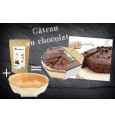 Gâteau chocolat 1 préparation + 1 moule bois