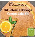 Gâteau orange 1 préparation + 1 moule bois